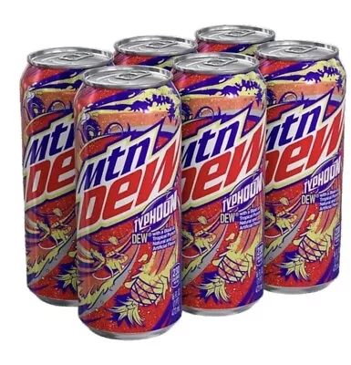 MOUNTAIN DEW TYPHOON (6 PACK) 2022 EDITION IN HAND UNOPENED Free Shipping • $49.95