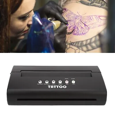 £158.96 • Buy Tattoo Stencil Printer Maker Thermal Copier Art Tattoo Supplies Transfer Machine