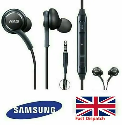 UK AKG Earphones Samsung Galaxy Headphones Handsfree Earbud For S10 S9 S8 Plus • £4.98