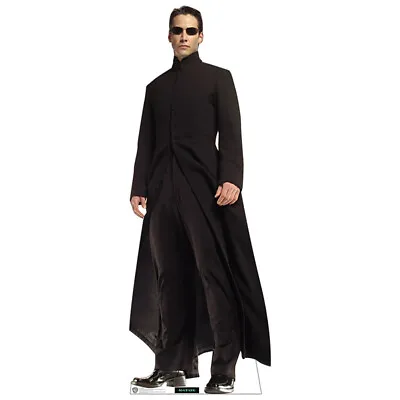 NEO  The Matrix  Lifesize CARDBOARD CUTOUT Standup Standee Keanu Reeves 1999 • $49.95