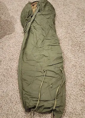 WW2 WWII US Army Mountain Arctic Military Down Sleeping Bag Dated 1945 • $125