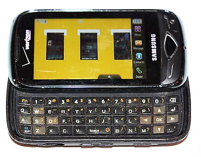 Samsung Reality SCH-U820 - Black Verizon Cell Slider Phone- Grade C -Clean ESN • $6.99