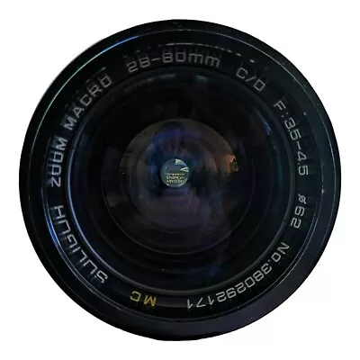 Soligor C/D Zoom Macro 28-80mm F3.5-4.5 Nikon AI-s Mount Lens For SLR Cameras • $25