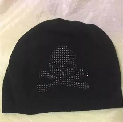 MASTERMIND JAPAN Skull Bone Cotton Knit Cap Hat Beanie Men M Rare From Japan • $314.28