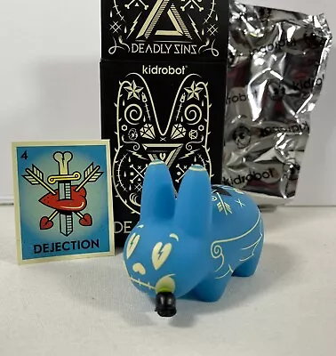 Kronk 8 Deadly Sins Labbit Mini 2.5  Dejection GID 2012 ?/ Kidrobot Frank Kozik • $29.99