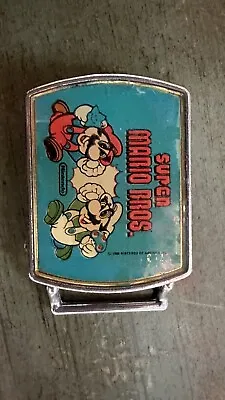 VTG 1986 Nintendo Mario Bros Belt Buckle RARE • $65