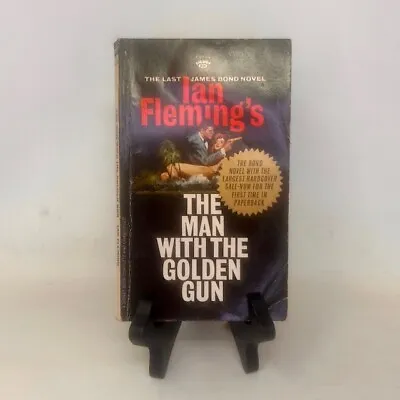 MAN WITH THE GOLDEN GUN Ian Fleming 1st Print Signet Paperback 1966 James Bond • $22