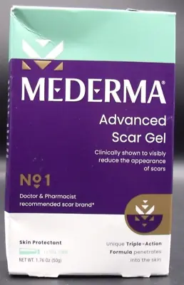(One) Mederma Advanced Scar Gel Tube 1.76 Oz Exp 03/24+ New • $16.95