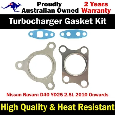 $19.90 • Buy High Quality Turbo Gasket Kit For Nissan Navara D40 YD25 2.5L 2010 Onwards