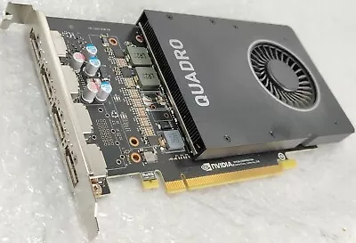 NVIDIA QUADRO P2000 HP 919988-002 5GB 4-PORT DisplayPort Video Graphics Card • £174.95