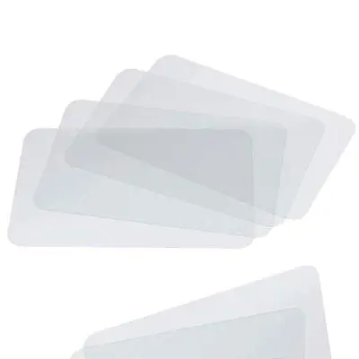 Clear Table Placemats Dining Table Liner Mats For Dining Room Kitchen Set Of 4 • $15.99