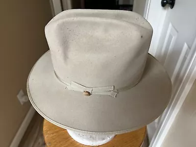 DEADSTOCK 1960's Vintage Stetson 3X BEAVER Open Road Fedora Size 7  NO BOX • $99.99