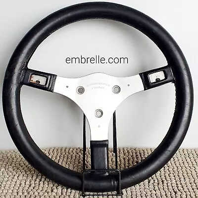 ITALVOLANTI Formel Indianapolis Steering Wheel RARE VINTAGE Porsche BMW E30 Deco • $239.99