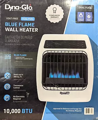 Dyna-Glo 10000-BTU Wall-Mount Indoor NG/LP Vent-Free Convection Heater BF10DTL-4 • $134