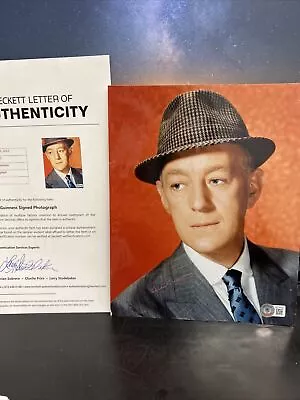 Alec Guinness Signed 8x10 Photo Beckett Authetucated With LOA • $325