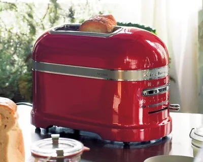 $40 • Buy KitchenAid Pro Line KMT2204 2 Slice Toaster - Candy Apple Red.
