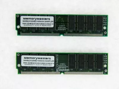 64MB (2x32MB) Memory RAM SIMM For YAMAHA Motif 6 7 8 EX5 EX5R EX7 RS7000 SU700 • $36.77