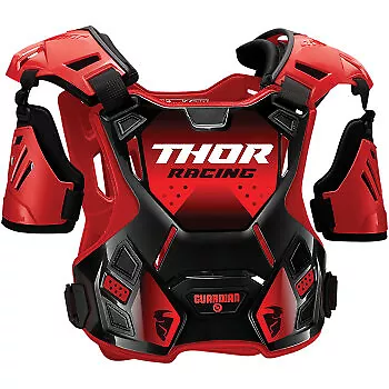 Thor Guardian Roost Deflector -  2701-0958 - Adult XL/XXL Red MX Offroad • $143.23