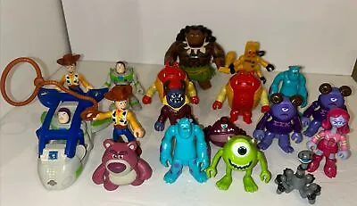 Lot Imaginext Monsters Inc University Sulley Mike Toy Story Buzz Woody Maui • $27.99