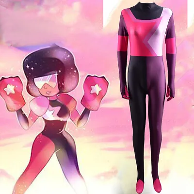£30 • Buy Steven Universe Garnet Jumpsuit Cosplay Superhero Adult Kids Bodysuit Zentai New