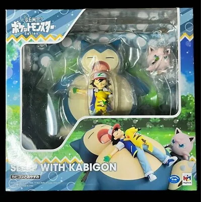 [NEW] G.E.M. Series Pokemon Nap With Snorlax Complete Figure MegaHouse F/S • $267