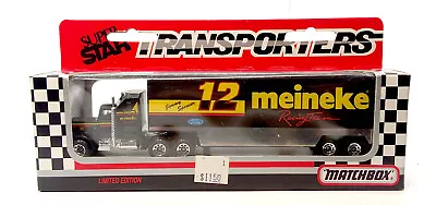 1993 Matchbox Limited Edition Super Star Transporter Meineke #12 Jimmy Spenser. • $12.99