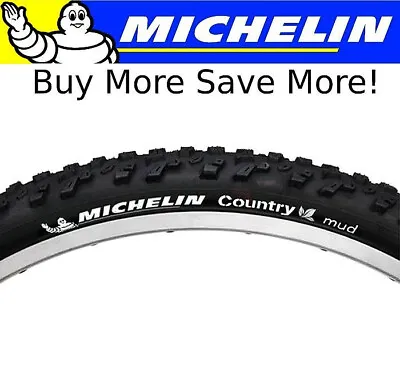 Michelin Country Mud 26  X 2.00  Mountain Bike Tire Loose Soft Terrain • $23.50