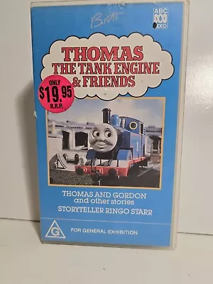 Thomas The Tank Engine & Friends (VHS1991)  Storytelling Ringo Star - Gordon • $25.95