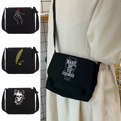 £6.49 • Buy Unisex Cross Body Messenger Bag Women Shoulder Over Bag Detachable Handbags UK