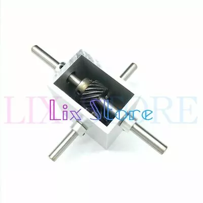 90 Degree Right Angle Reversing Gearbox 1:2 Gear Drive Corner Turner 8mm Shaft • $61