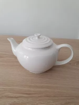 Le Creuset Stoneware Classic TeaPot - 1L - White  • £24.99