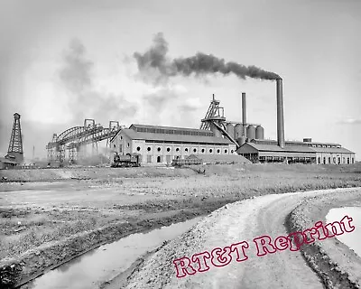 1903 Detroit Michigan Iron And Steel Mill Photo • $12.95