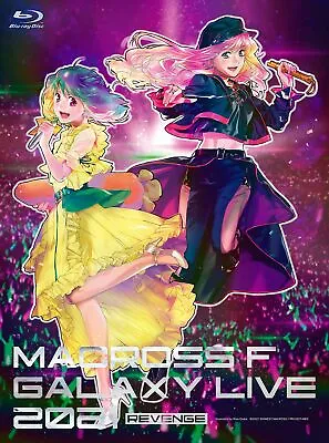 Macross Frontier Galaxy Live 2021 Revenge Limited Edition 2Blu-ray+Book VTZL-206 • $92.08
