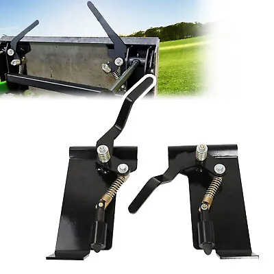 Weld-On Skid Steer Quick Attach Bucket Conversion Adapter Latch Plates Universal • $86
