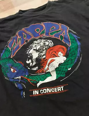 Vintage 70’s Frank Zappa Concert Shirt • $15.99