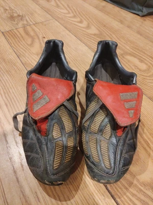 Adidas Predator Mania Football Boots Blue/Grey UK Vintage Rare Blades Beckham • £65