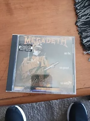 Megadeth : So Far So Good So What CD • $2.99