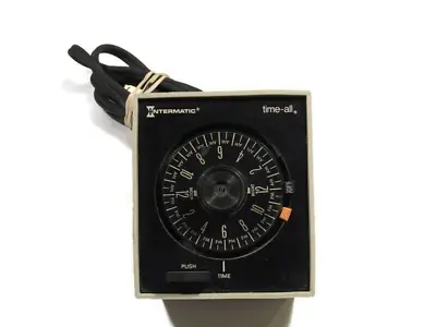 Vintage Intermatic Time All Timer For Lamps Kitchen Appliances Model E911 4 X4  • $19.82
