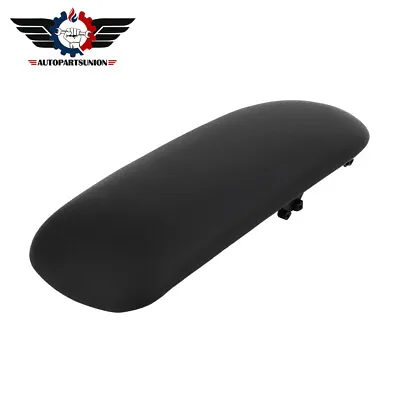 Console Lid For BMW Mini Cooper 2002-2008 PU Leather Center Armrest Cover Black • $14.95