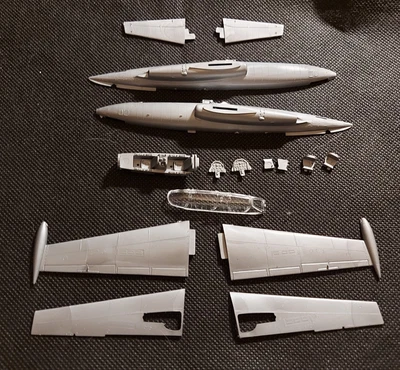 £3 • Buy 1/72 Airfix Fouga Magister Plastic Model Kit Incomplete For Spares