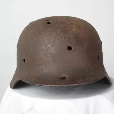 Helmet German Original Nice Helmet ET66 M40 Size 66 Original WW2 WWII • $155