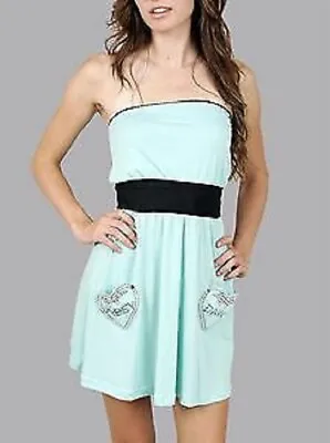 Abbey Dawn By Avril Lavigne Hold Fast Dress Turquoise • £9.99