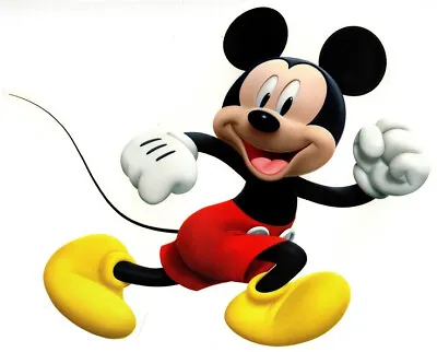 10 Inch MICKEY MOUSE Clubhouse Decal Removable Wall Sticker Walt Disney Decor • $12