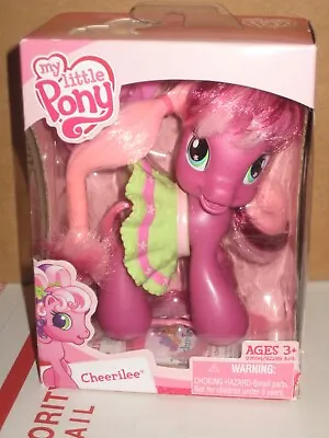 My Little Pony Cheerilee 2009 Skirt Brush Purple Pink Hair NIB Share A Laugh • $16.19