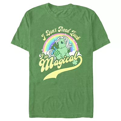 Men's My Little Pony St. Patrick's Day I Don't Need Luck I'm Magical T-Shirt • $13.99