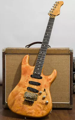 Used Valley Arts M Series ST-Type Quilt Natural Electric Guitars W/HC Free Ship • $1765