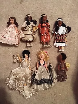 7 Vintage Sleepy Eye Dolls • $24.99