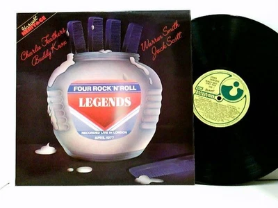 £13.43 • Buy Four Rock'N'Roll Legends Charlie Feathers, Buddy Knox, Warren Smith (3), Jack Sc