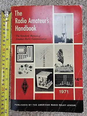 1971 Radio Amateur's Handbook American Radio Relay League • $19.95