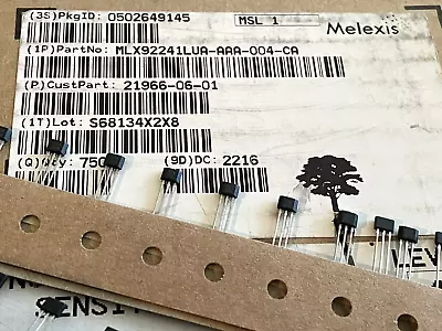 5x  MLX92241LUA-AAA-004-CA Hall Effect Sensor By Melexis • $24.90